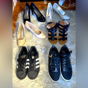 Sneakers & heels. 8, 8.5 , 9